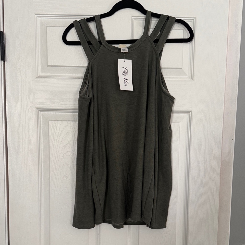 7th Ray Cold Shoulder Long Sleeve